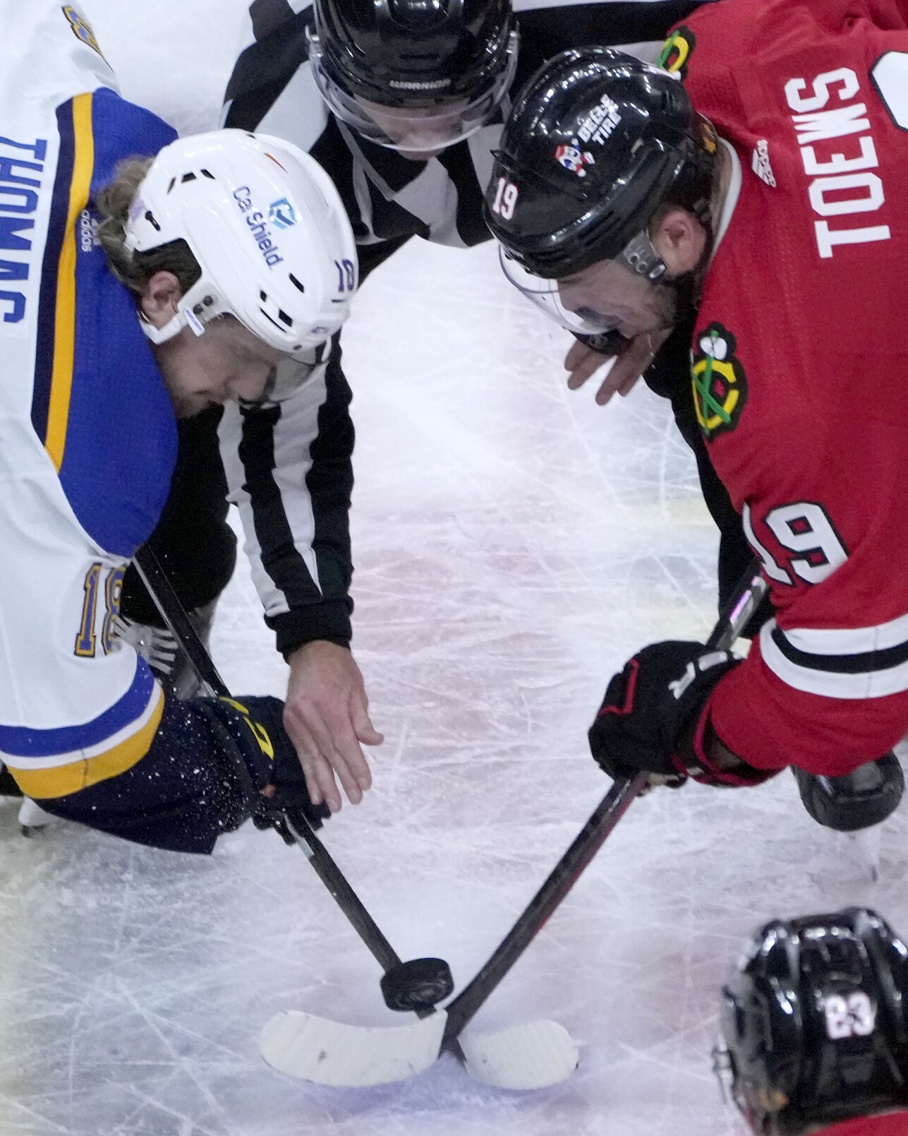 Blues Blackhawks Hockey